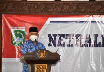 Pejabat sementara (Pjs) Bupati Malang Drs. Sjaichul Ghulam MM