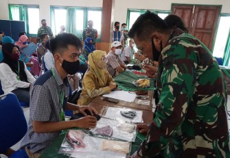 Sepuluh Peserta Lomba Desain Masker Terpilih Piala Dandim Cup Dalam Rangka HUT TNI ke-75