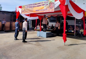 Upacara Penutupan Diksar Satpam