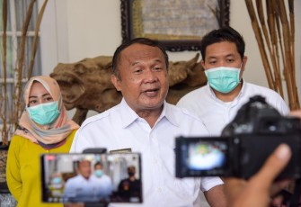 Ketua Harian Gugus Tuga Percepatan Penanganan (GTPP) Covid-19 Kabupaten Purwakarta Iyus Permana