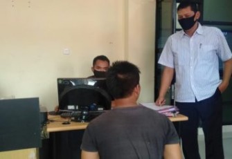 Terduga Pelaku Pencurian Diamankan 