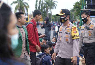 Kapolda Bengkulu Irjen Pol Drs Teguh Sarwono Turun Langsung ke Lapangan