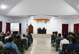 Korem 143/HO Gelar Binkom AGHT Cegah Konflik Sosial.
