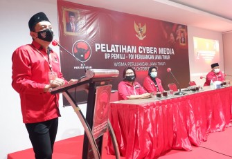 PDIP Jatim Latih Tim Siber Lawan Hoaks