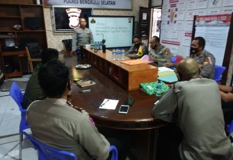 Lakukan Pengawasan Operasi Aman Nusa Polda Bengkulu Turunkan Tim ke Polres Jajaran