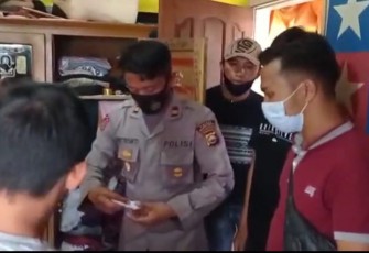 Polsek Ujan Mas Sita BB 3 Paket Ganja 