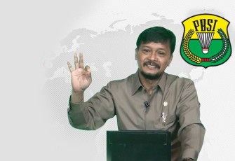 Ketua umum Pengprov PBSI Bengkulu Suharto MBA