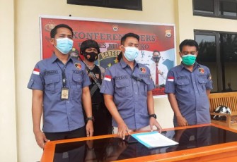 Polres Mukomuko Melakukan Konferensi Pers 