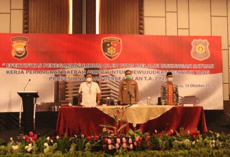 Wakapolda Bengkulu Brigjen Pol Drs Hari Prasodjo MH Buka Pelatihan Penyidik PNS