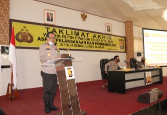 Wakapolda Bengkulu Brigjen Pol Drs Hari Prasodjo MH