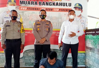 Terduga Pelaku Diamankan 