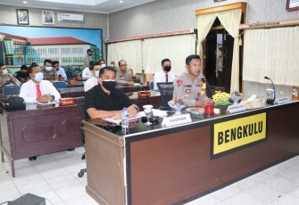 Polda Bengkulu Gelar LatPraOps Secara Virtual