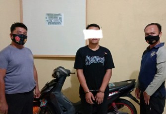 Terduga Pelaku Diamankan 