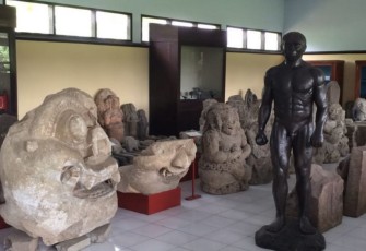 Sebanyak 51Benda Cagar Budaya di Museum Daerah Tulungagung Berada Digudang 