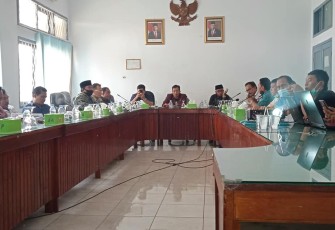 DPRD Kabupaten Seluma Gelar Rapat Banggar KUA dan PPAS APBD 2021 
