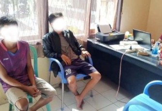 Terduga Pelaku Pencurian Diamankan 