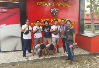 Tim Totaici Polres Bengkulu Selatan Berhasil Tangkap Pembobol Kantor Dukcapil 