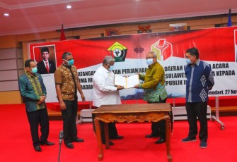 Pemprov Sultra Hibahkan Gedung Eks Inspektorat ke Bawaslu