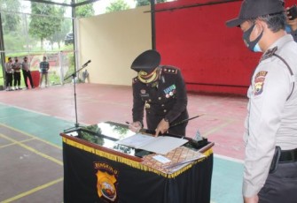Polres Kepahiang Lakukan Penandatanganan Pakta Integritas