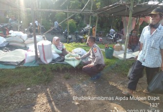Polres Benteng Sosialisasi Prokes ke Pedagang dan Pembeli 