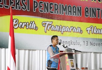  Kapolda Bengkulu Irjen Pol Drs Teguh Sarwono MSi 