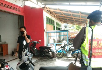 Langgar Prokes Covid-19 Dua Warga Ditegur Satgas Aman Nusa Bengkulu Selatan