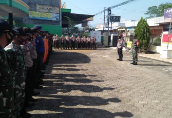 Kecamatan Limpung dan Banyuputih melaksanakan gelar apel siaga penanggulangan bencana di halaman Balai desa Sempu Kecamatan Limpung Kabupaten Batang, Kamis ( 19/11/2020 )