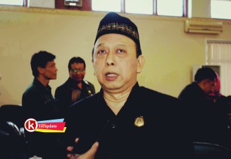 Ketua Komisi III DPRD Kota Blitar Totok Sugiarto (foto : Faisal NR / dok. Klikwarta.com) 