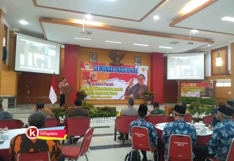 Pjs Walikota Blitar Jumadi Berikan Sambutan Pengarahan (foto : Faisal NR / Klikwarta.com) 