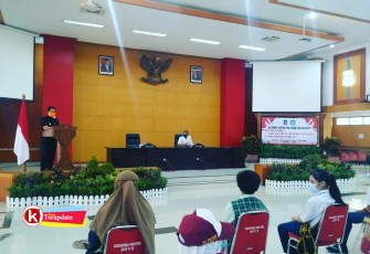 Pjs Walikota Jumadi Menyampaikan Sambutan Pengarahan (foto : Faisal NR / Klikwarta.com) 