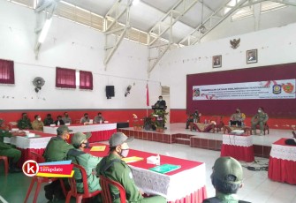 Pjs Walikota Jumadi Sampaikan Sambutan Pengarahan (foto : Faisal NR / Klik Warta) 