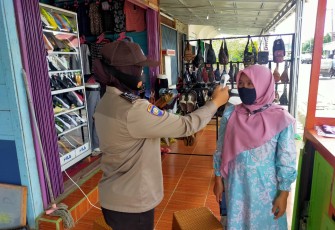 Polres Lebong Beri Imbauan Patuhi Prokes Covid-19
