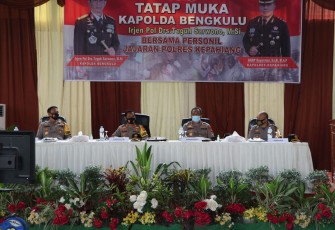 Kapolda Bengkulu Kunker di Polres Kepahiang