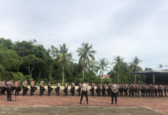 Dit Samapta Polda Bengkulu Tingkatkan Latihan Dalmas