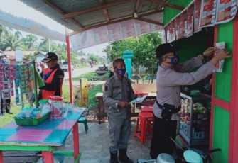 Tak Gunakan Masker 25 Warga Bengkulu Selatan Diberikan Teguran