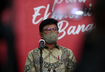 Menteri Komunikasi dan Informatika Republik Indonesia Johnny G Plate 