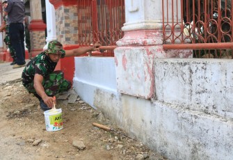 Kodim 1417/Kendari Laksanakan Karya Bakti