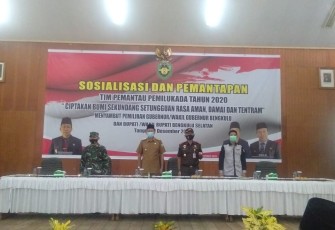 Pjs Bupati Bengkulu Selatan Hadiri Sosialisasi dan Pemantapan Tim Pemantau Pilkada 2020
