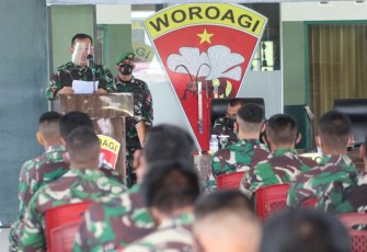  Jajaran Korem 143/Halu Oleo Terima Penyuluhan Dispsiad
