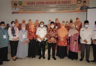 Acara Perayaan Hari Ulang Tahun (HUT) Dharma Wanita Persatuan (DWP) Kota Bengkulu ke-21
