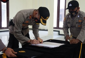 Kapolres Seram Bagian Barat AKBP Bayu Tarida Butar Butar