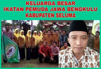 Ketua Umum Ikatan Pemuda Jawa Bengkulu (IPJB) Kabupaten Seluma Agung Wahyudi S Pd