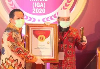 Kota Bengkulu Sabet Penghargaan Sebagai Kota Sangat Inovatif