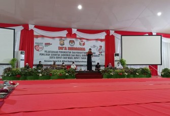KPU Provinsi Bengkulu dan Polda Bengkulu Gelar Doa Bersama
