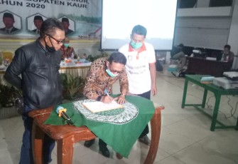 KPUD Kaur Laksanakan Rekapitulasi Pleno Pilgub dan Pilbub 2020