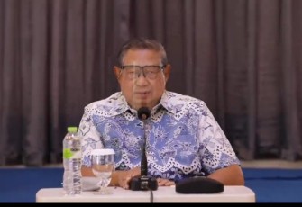 Ketua Majelis Tinggi Partai Demokrat Susilo Bambang Yudhoyono