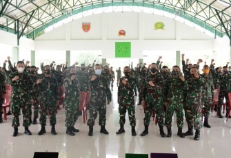 Terapkan Fungsi Pencegahan Dispsiad Sambangi Korem Kendari
