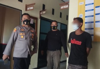 Terduga Pelaku Diamankan 
