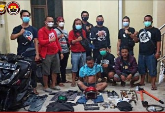 Terduga Pelaku Diamankan       