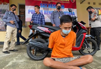 Terduga Pelaku Pencurian Diamankan  